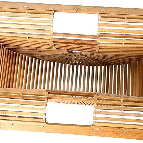 NWOT Samuel Ark Bamboo Handbag/Purse - Picture 4 of 11